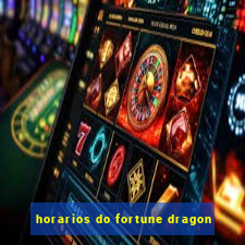 horarios do fortune dragon